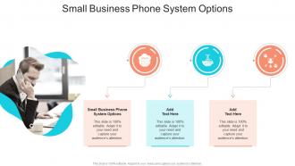 Small Business Phone System Options In Powerpoint And Google Slides Cpb