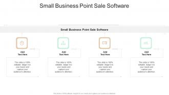 Small Business Point Sale Software In Powerpoint And Google Slides Cpb