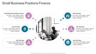 Small Business Positions Finance In Powerpoint And Google Slides Cpb