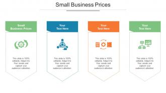 Small Business Prices Ppt Powerpoint Presentation Pictures Infographic Template Cpb