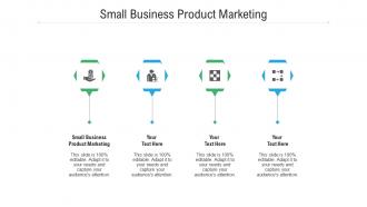 Small business product marketing ppt powerpoint presentation infographic template guide cpb