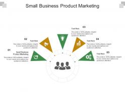Small business product marketing ppt powerpoint presentation pictures outline cpb