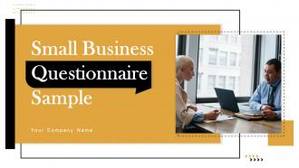 Small Business Questionnaire Sample Powerpoint Ppt Template Bundles Survey