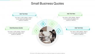 Small Business Quotes In Powerpoint And Google Slides Cpb