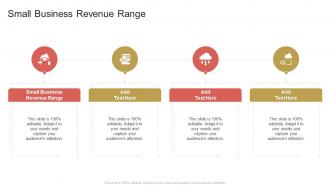 Small Business Revenue Range In Powerpoint And Google Slides Cpb