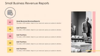 Small Business Revenue Reports In Powerpoint And Google Slides Cpb