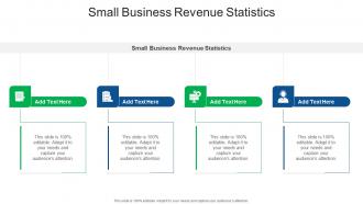 Small Business Revenue Statistics In Powerpoint And Google Slides Cpb