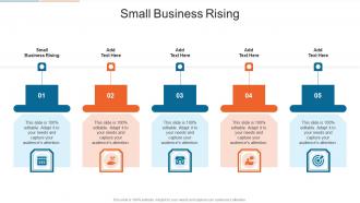 Small Business Rising In Powerpoint And Google Slides Cpb