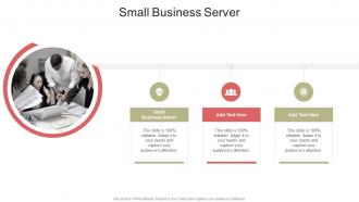 Small Business Server In Powerpoint And Google Slides Cpb