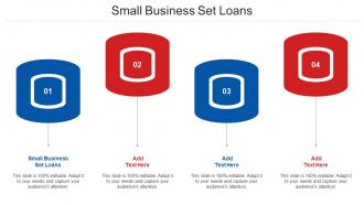 Small Business Set Loans Ppt Powerpoint Presentation Gallery Guide Cpb