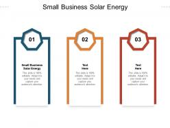 Small business solar energy ppt powerpoint presentation gallery layout ideas cpb