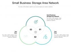 Small business storage area network ppt powerpoint presentation styles templates cpb