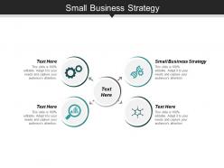 Small business strategy ppt slides themes cpb