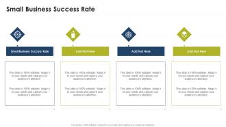 Small Business Success Rate In Powerpoint And Google Slides Cpb