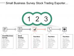 Small business survey stock trading exporter asset management cpb