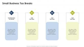 Small Business Tax Breaks In Powerpoint And Google Slides Cpb