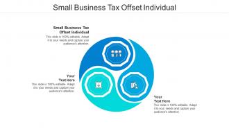 Small business tax offset individual ppt powerpoint presentation gallery guidelines cpb