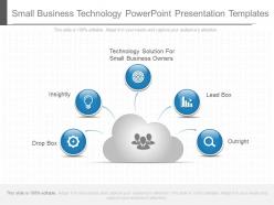 Small business technology powerpoint presentation templates