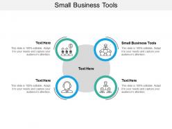 Small business tools ppt powerpoint presentation file maker cpb