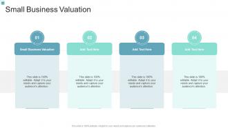 Small Business Valuation In Powerpoint And Google Slides Cpb