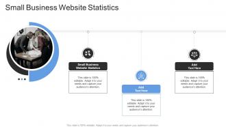 Small Business Website Statistics In Powerpoint And Google Slides Cpb