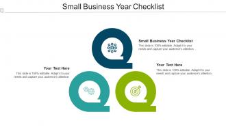 Small Business Year Checklist Ppt Powerpoint Presentation File Slide Portrait Cpb