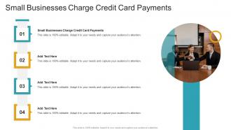 Small Businesses Charge Credit Card Payments In Powerpoint And Google Slides Cpb