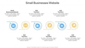 Small Businesses Website In Powerpoint And Google Slides Cpb