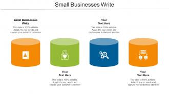Small Businesses Write Ppt Powerpoint Presentation Infographic Template Examples Cpb