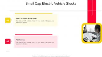Small Cap Electric Vehicle Stocks In Powerpoint And Google Slides Cpb