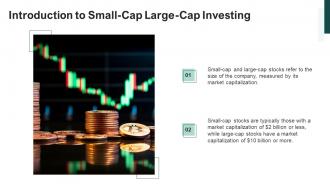 Small Cap Large Cap Powerpoint Presentation And Google Slides ICP Aesthatic Editable
