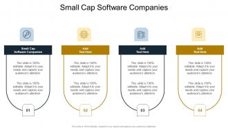 Small Cap Software Companies In Powerpoint And Google Slides Cpb