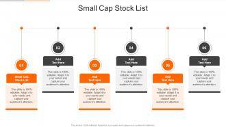 Small Cap Stock List In Powerpoint And Google Slides Cpb