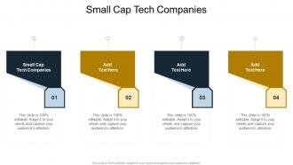 Small Cap Tech Companies In Powerpoint And Google Slides Cpb