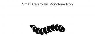 Small Caterpillar Monotone Icon In Powerpoint Pptx Png And Editable Eps Format