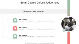 Small Claims Default Judgement In Powerpoint And Google Slides Cpb