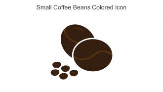 Small Coffee Beans Colored Icon In Powerpoint Pptx Png And Editable Eps Format