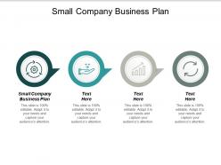 Small company business plan ppt powerpoint presentation outline layout ideas cpb