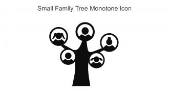 Small Family Tree Monotone Icon In Powerpoint Pptx Png And Editable Eps Format