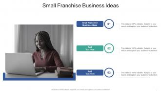 Small Franchise Business Ideas In Powerpoint And Google Slides Cpb