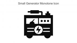 Small Generator Monotone Icon In Powerpoint Pptx Png And Editable Eps Format