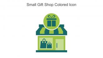 Small Gift Shop Colored Icon In Powerpoint Pptx Png And Editable Eps Format