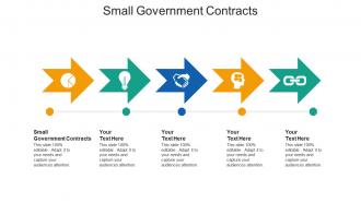 Small government contracts ppt powerpoint presentation gallery mockup cpb