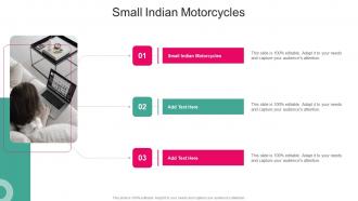 Small Indian Motorcycles In Powerpoint And Google Slides Cpb