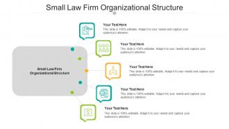 Small Law Firm Organizational Structure Ppt Powerpoint Presentation Download Cpb