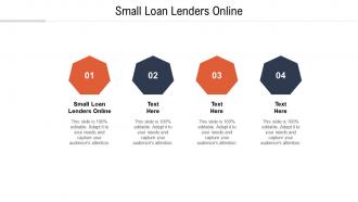 Small loan lenders online ppt powerpoint presentation inspiration outfit cpb