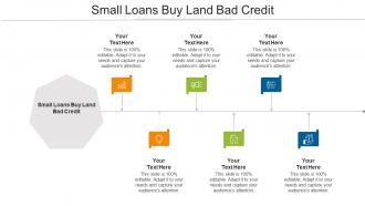 Small Loans Buy Land Bad Credit Ppt Powerpoint Presentation Inspiration Layout Cpb