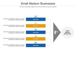 Small medium businesses ppt powerpoint presentation portfolio deck cpb