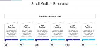 Small Medium Enterprise In Powerpoint And Google Slides Cpb