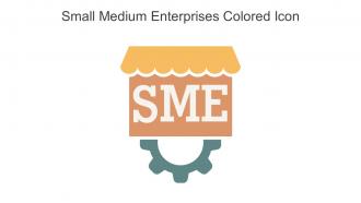 Small Medium Enterprises Colored Icon In Powerpoint Pptx Png And Editable Eps Format